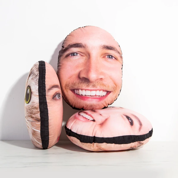 personalised photo cushion